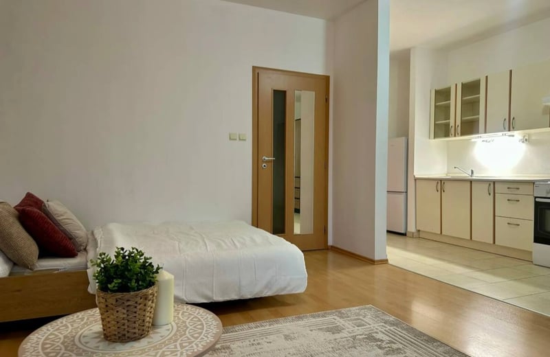 Rent of a furnished 1-room apartment, 37 m², Bratislava-Petržalka, Slovakia